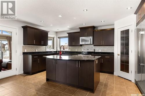 4128 Green Willow Terrace, Regina, SK - Indoor Photo Showing Kitchen With Upgraded Kitchen