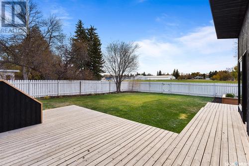 209 Habkirk Drive, Regina, SK - Outdoor With Deck Patio Veranda With Backyard