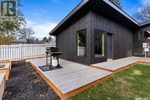 209 Habkirk Drive, Regina, SK - Outdoor With Deck Patio Veranda With Exterior