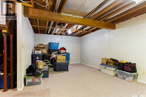 125 Solberg Street, Milestone, SK - Indoor Photo Showing Basement