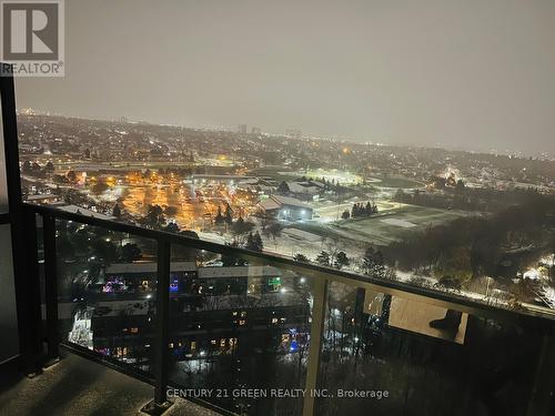 2101 - 202 Burnhamthorpe Road E, Mississauga, ON - Outdoor With Balcony With View