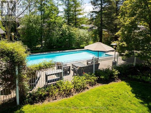 145 Bruce Street S, Blue Mountains (Thornbury), ON - Outdoor With In Ground Pool With Backyard