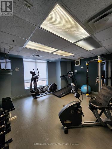 311 - 2495 Dundas Street W, Toronto, ON - Indoor Photo Showing Gym Room