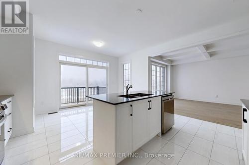 63 Deer Ridge Crescent, Whitby, ON - Indoor Photo Showing Kitchen With Double Sink