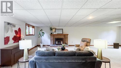 7333 Line 34 Road, West Perth (62 - Hibbert Twp), ON - Indoor With Fireplace