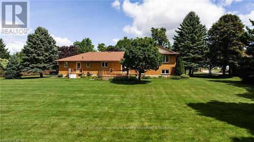 7333 Line 34 Road, West Perth (62 - Hibbert Twp), ON - Outdoor With Deck Patio Veranda