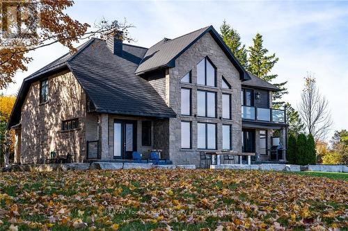 107 Maple Lane, Blue Mountains (Blue Mountain Resort Area), ON - Outdoor With Balcony With Facade