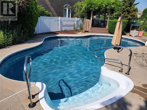 1008 Lake Laguna, Windsor, ON - Outdoor With In Ground Pool With Backyard