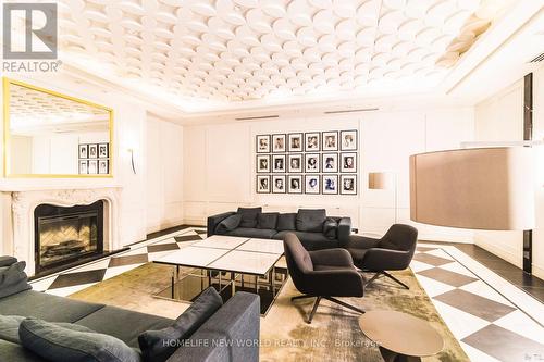 723 - 955 Bay Street, Toronto, ON - Indoor Photo Showing Living Room With Fireplace