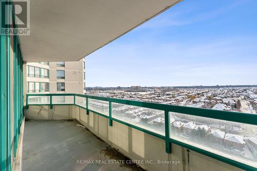 1808 - 550 Webb Drive, Mississauga, ON - Outdoor With Balcony With View With Exterior