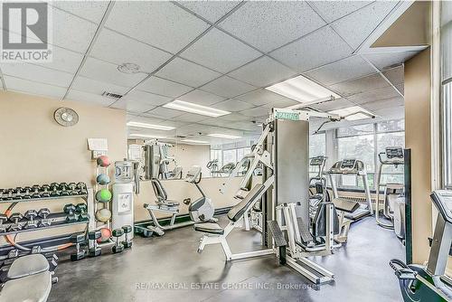 1808 - 550 Webb Drive, Mississauga, ON - Indoor Photo Showing Gym Room