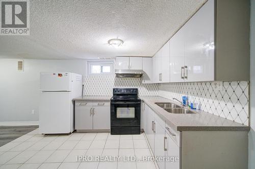 95 Greenbriar Road, Brampton, ON - Indoor Photo Showing Kitchen With Double Sink