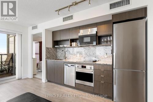 # 2416 - 9 Mabelle Avenue, Toronto, ON - Indoor Photo Showing Kitchen With Upgraded Kitchen