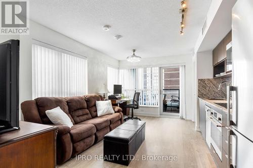 # 2416 - 9 Mabelle Avenue, Toronto, ON - Indoor Photo Showing Living Room