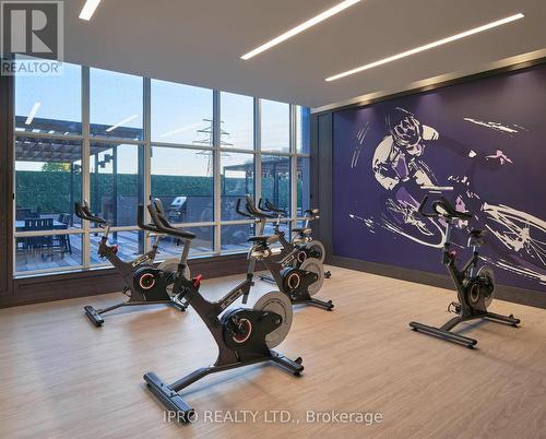 # 2416 - 9 Mabelle Avenue, Toronto, ON - Indoor Photo Showing Gym Room