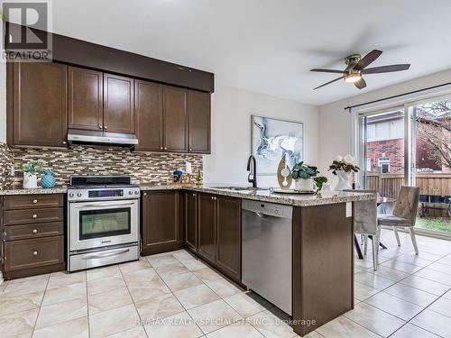 47 Donomore Drive, Brampton, ON - Indoor Photo Showing Kitchen With Upgraded Kitchen