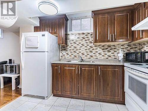 47 Donomore Drive, Brampton, ON - Indoor Photo Showing Kitchen With Double Sink