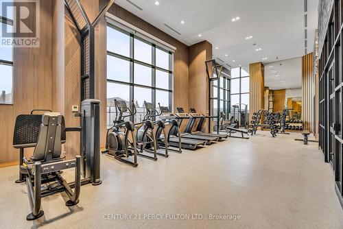 317 - 395 Dundas Street W, Oakville, ON - Indoor Photo Showing Gym Room