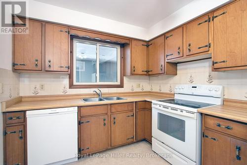 26 Demille Street, Stratford, ON - Indoor Photo Showing Kitchen With Double Sink