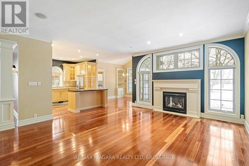 55 Highland Avenue, St. Catharines (457 - Old Glenridge), ON - Indoor Photo Showing Living Room With Fireplace