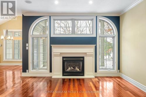 55 Highland Avenue, St. Catharines (457 - Old Glenridge), ON - Indoor Photo Showing Living Room With Fireplace