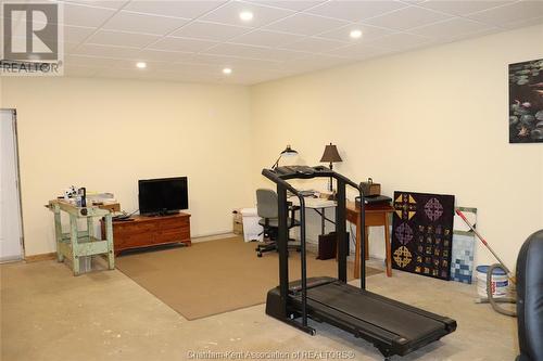 7 Marsh Street, Ridgetown, ON - Indoor Photo Showing Gym Room