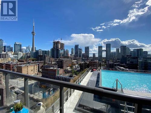 1010 - 560 King Street W, Toronto, ON - Outdoor With Balcony With View