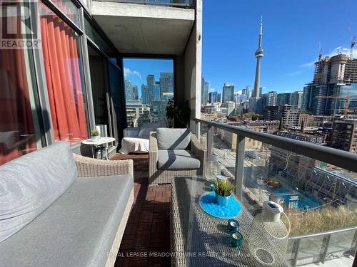 1010 - 560 King Street W, Toronto, ON - Outdoor With Balcony With Exterior