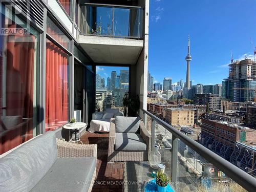 1010 - 560 King Street W, Toronto, ON - Outdoor With Balcony With Exterior