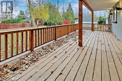 View of wooden deck - 