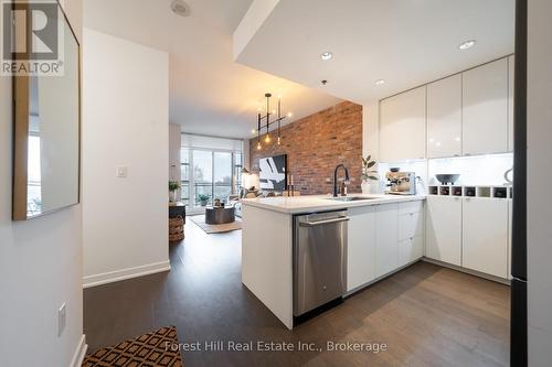 623 - 88 Colgate Avenue, Toronto (South Riverdale), ON - Indoor Photo Showing Kitchen With Upgraded Kitchen