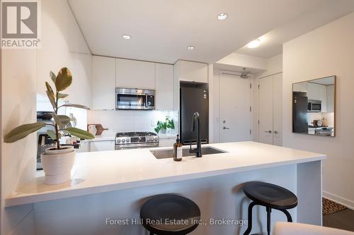 623 - 88 Colgate Avenue, Toronto (South Riverdale), ON - Indoor Photo Showing Kitchen With Upgraded Kitchen