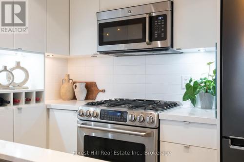 623 - 88 Colgate Avenue, Toronto (South Riverdale), ON - Indoor Photo Showing Kitchen With Upgraded Kitchen