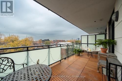 623 - 88 Colgate Avenue, Toronto (South Riverdale), ON - Outdoor With Balcony With View With Exterior