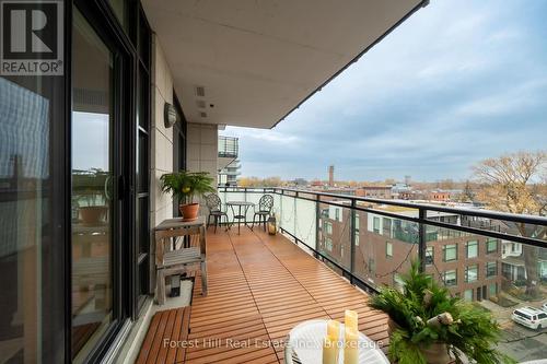 623 - 88 Colgate Avenue, Toronto (South Riverdale), ON - Outdoor With Balcony With View With Exterior