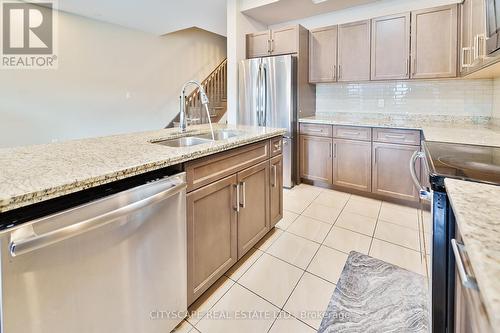 61 Sonoma Valley Crescent, Hamilton, ON - Indoor Photo Showing Kitchen With Double Sink