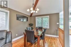 Dining area with a wealth of natural light - 