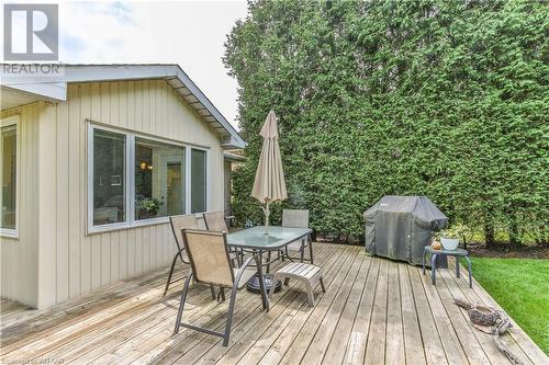 46 Hodgins Crescent, Woodstock, ON - Outdoor With Deck Patio Veranda With Exterior