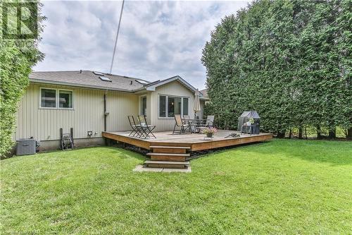 46 Hodgins Crescent, Woodstock, ON - Outdoor With Deck Patio Veranda