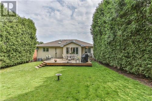 46 Hodgins Crescent, Woodstock, ON - Outdoor With Deck Patio Veranda With Backyard With Exterior