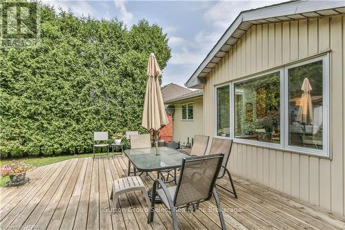 46 Hodgins Crescent, Woodstock (Woodstock - South), ON - Outdoor With Deck Patio Veranda With Exterior