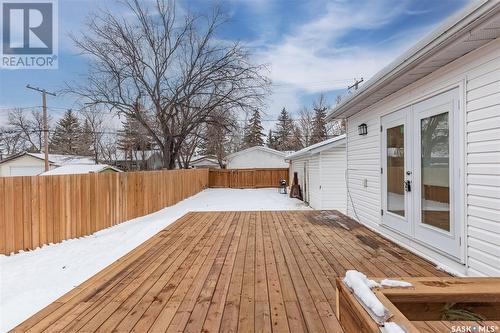 830 Athabasca Street E, Moose Jaw, SK - Outdoor With Deck Patio Veranda