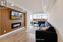 1101 - 3100 Kirwin Avenue, Mississauga, ON  - Indoor Photo Showing Living Room With Fireplace 