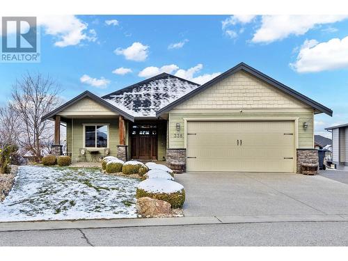 338 Prestwick Lane, Kelowna, BC - Outdoor With Facade