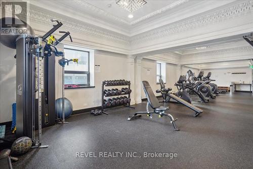 522 - 118 King Street E, Hamilton, ON - Indoor Photo Showing Gym Room