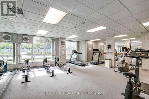 1001 - 28 Pemberton Avenue, Toronto, ON - Indoor Photo Showing Gym Room