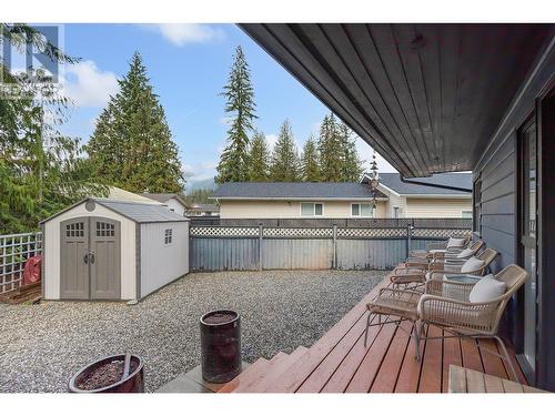 802 Yew Avenue, Sicamous, BC - Outdoor With Deck Patio Veranda With Exterior