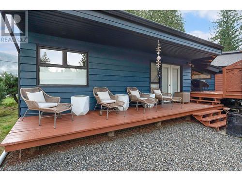 802 Yew Avenue, Sicamous, BC - Outdoor With Deck Patio Veranda With Exterior