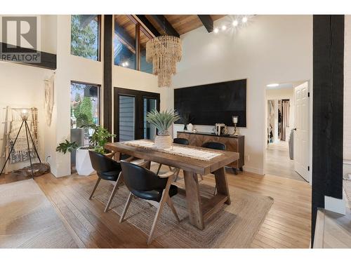 802 Yew Avenue, Sicamous, BC - Indoor Photo Showing Dining Room