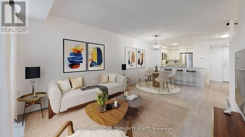 608 - 125 Western Battery Road, Toronto, ON - Indoor Photo Showing Living Room